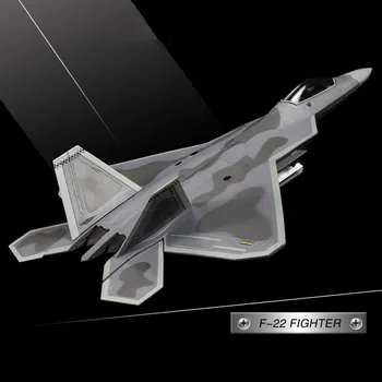 1:72 JAV karinių Oro Pajėgų F-22 Raptor 