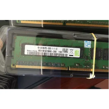 1 VNT M391B1G73BH0-CK0 8G 2RX8 PC3-12800E DDR3 1600 Grynas ECC Samsung Server RAM