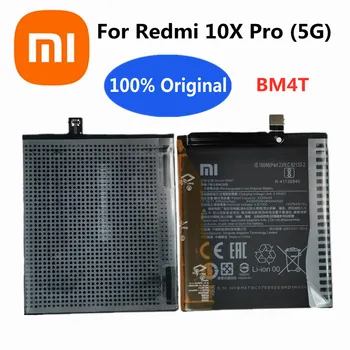 100% Originalus Nauji Aukštos Kokybės Xiao Mi BM4T Pakeitimo Telefono Baterija Xiaomi Mi Redmi 10X Pro 5G 4520mAh Baterijų Bateria