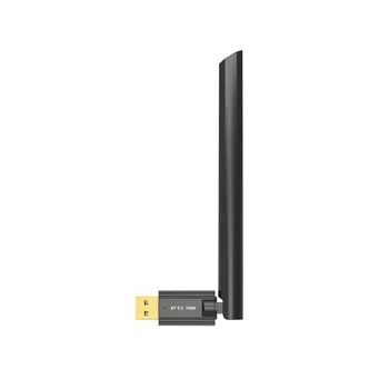 100M USB Bluetooth Adapteris USB Bluetooth 5.3 Imtuvas 4DBi Antenna 