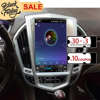 128GB Android 11 Tesla Stiliaus Cadillac SRX 2008 2009 2012 Carplay GPS Automobilių Navigacijos, Multimedija Vaizdo Grotuvas, Stereo Radijas