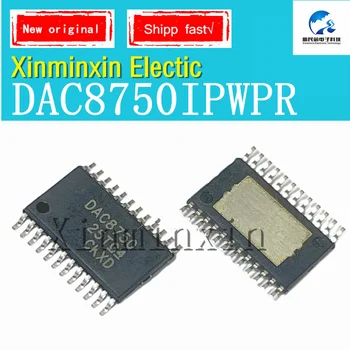 1PCS/DAUG DAC8750IPWPR DAC8750 HTSSOP-24 SMD IC Chip Naujas Originalus
