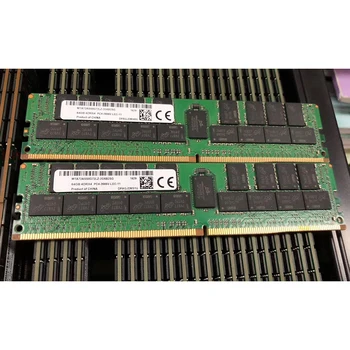1PCS MT Atminties 64G 64GB 2666 REG ECC 4DRX4 DDR4 RAM LRDIMM