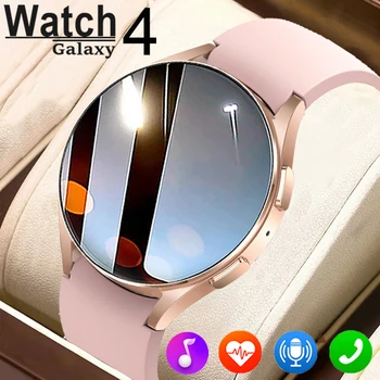 2023 Smartwatch Moterys Vyrai Samsung Galaxy Žiūrėti 4 Visiškai Jutiklinis Ekranas IP67 atsparus Vandeniui Kraujo Spaudimas Užsakymą Dial vyriški Žiūrėti