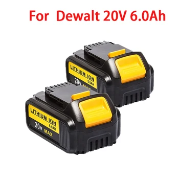 20V 5.0 Ah Bateriją už Dewalt DCB205 DCB204 DCB200 DCB201 DCB185 DCB183 DCB182 DCB181 DCG DC Serijos elektriniai Įrankiai