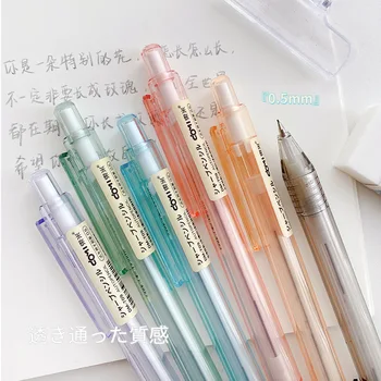 2vnt Mokykliniai Reikmenys Japonijos Raštinės reikmenys Permatomas Automatinis Pieštukas skirtas Rašyti 0,5 mm, Mechaninis Pieštukas