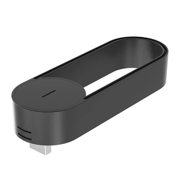 3X 20 Milijonų Neigiamų Jonų Valytuvas Mini Nešiojamų Buitiniai Jonizatoriaus USB Plug-In, Automobilių Oro Valytuvas Plotas 31㎡-40㎡ Juoda