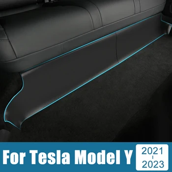ABS Automobilio Galinės Sėdynės Apatinis Ateityje Guard Automobilio Galinės Sėdynės Apatinis Ateityje Guard Trinkelės, Apdaila Įklija, Tesla Model Y ModelY 2021 2022 2023 2024