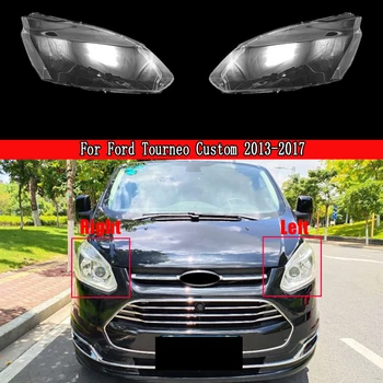 Automobilių Apsaugos Žibintų Stiklo Objektyvo Dangtelis Atspalvį Shell Auto Skaidrios Šviesos Būsto Lempa Ford Tourneo Custom 2013-2017