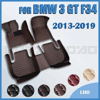 Automobilių kilimėliai BMW 3 serijos GT F34 320i 328i 335i 2013 2014 2015 2016 2017 2018 2019 Custom auto pėdų Pagalvėlės automobilių