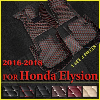 Automobilių Kilimėliai Honda Elysion 2016 2017 2018 Custom Auto Pėdų Pagalvėlės Automobilių Kilimų Padengti Interjero Priedai