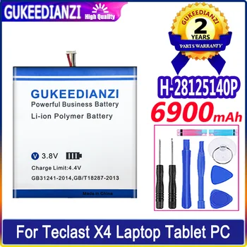 Bateria Nauja Baterija, H-28125140P 6900mAh Už Teclast X4 Laptop Tablet PC 7 Laido Kištukas Aukštos Kokybės Baterija