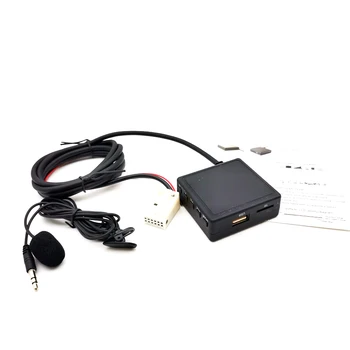 Bluetooth AUX Papildomas USB Adapterio Rinkinys, skirtas BMW E60 E63 E64 E66 E81 E82 E70 