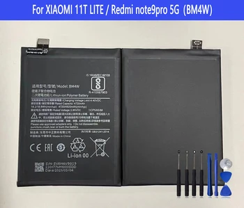 BM4W Baterija XIAOMI 11T LITE / Redmi note9pro 5G Remontas Dalis Originalaus Talpa Mobiliojo Telefono Baterijas Bateria