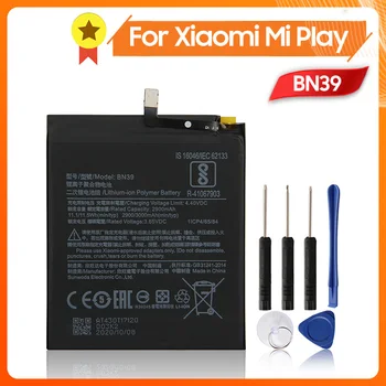 BN39 Telefono Baterija Xiaomi Mi Žaisti 3000mAh Bateriją + Įrankio