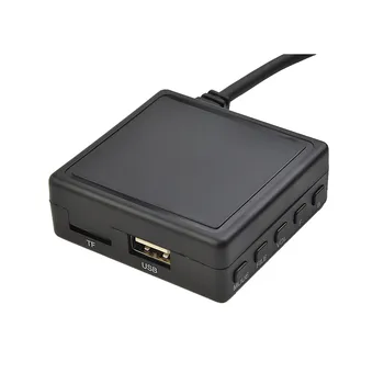 BT 5.0 AUX USB Muzikos Adapteris, MIKROFONAS Garso Kabelis Pioneer Radijo IP-AUTOBUSŲ P99 P01 