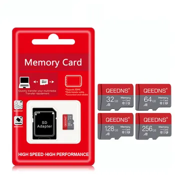 Cartao Memoria De TF Kortelė 256 GB Nekilnojamojo Talpos Atminties kortelės 512 GB U3 Micro SD Kortelės 128GB 64GB 32GB Mini SD Flash Kortelės Telefono