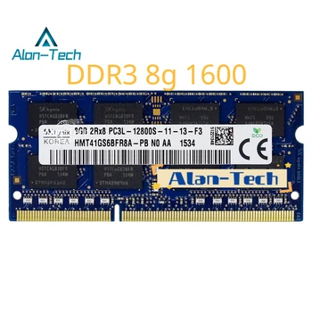 DDR3 8G 1600 Trys Kartos Laptop Memory DDR3L 8G Suderinami su 1066