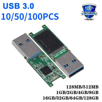 didmeninė 10/50/100VNT Greitai UDP USB 3.0 atminties lustas 