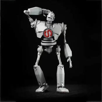 FJ Modelis Žaislas, Geležies Milžinišką Pasiruošę Vienas Žaidėjas lydinio Super kilnojamojo Robotas Filmo Versija Robotas Milžinišką Metalo Lydinio Dalys Veiksmas 30 cm