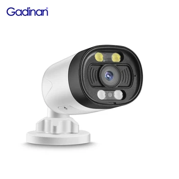 Gadinan Saugumo Kameros 8MP 4K POE Outdoor Dual Šviesos Šaltinis H. 265+ CCTV Vaizdo Stebėjimo AI Judesio Aptikimo IP Kamera Kulka