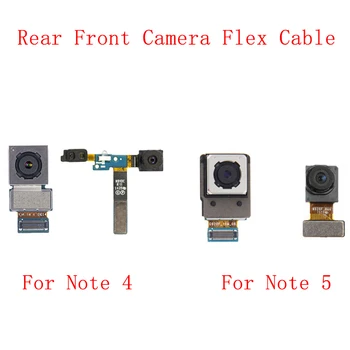 Galiniai Pagrindinė Kamera Flex Kabelis Samsung Note 5 N920 N920F 4 Pastaba N910C N910F Priekiniai Mažas Fotoaparatas Flex Pakeitimo