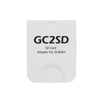GC2SD GC su SD Kortelės Adapteriu, TF Atminties Kortelės Adapterį Card Reader NGC GameCube Žaidimų Konsolės 
