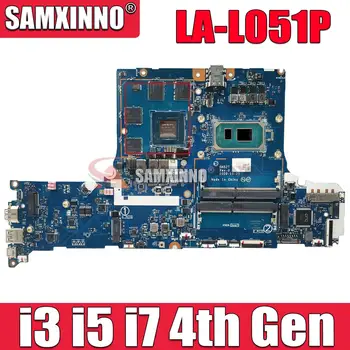 GH52T LA-L051P Mainboard Acer Nitro 5 AN515-56 Nešiojamojo kompiuterio motininė Plokštė PROCESORIUS:I5-11300H SRKH6 GPU:N18P-G61-A-A1 4G NBQBZ1101 Bandymo GERAI