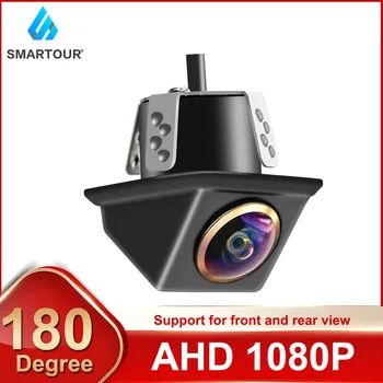 HD Atbulinės eigos Transporto priemonės vaizdo Kamera 12V Universaliųjų Automobilių Priedai, Galinio vaizdo Kamera HAINAUT 1080P Fisheye Atbuline Kamera Automobilio Stebėti