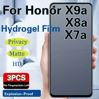 HonorX9a Privacy Screen Protector Už Garbę X8a X8 Matinis Hidrogelio Kino Garbę X9 X7a X7 Apsaugos Visišką Minkštas HD Blu-ray