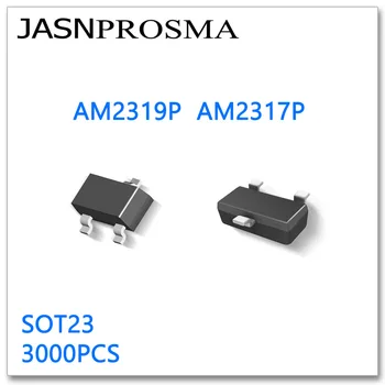 JASNPROSMA AM2319P AM2317P SOT23 3000PCS P-Kanalo 20V 30 V Aukštos kokybės, Pagaminti Kinijoje, ESU AM2319 AM2317