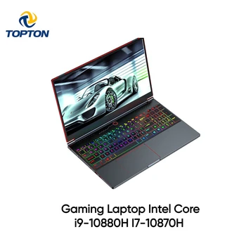 Karšto pardavimo 16.1 colių Žaidimų Nešiojamas Intel Core i9-10880H I7-10870H GTX 1650 4G Mini PC Win10/11 Pro 64GB 2TB SSD Ultrabook Kompiuteris