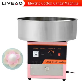 Komercinės Cotton Candy Mašina, Medvilnės, Cukraus Siūlas Priėmimo Mašina, Nerūdijančio Plieno Elektrinis 