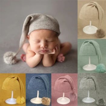 Kūdikis, Berniukas, Mergaitė, Megzti Skrybėlę Naujai Fotografija Rekvizitai Priedai Kūdikių Naujas Gimęs Bžūp Naujagimiams Fotosesiją Skrybėlės Variklio Dangčio Bebe