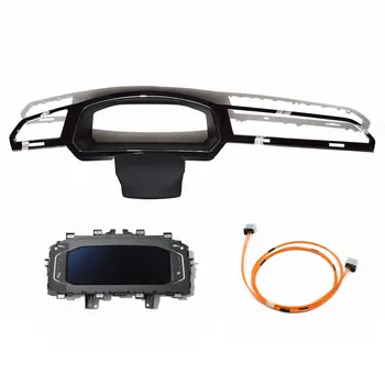 LCD skaitmeninis prietaisų skydelis LCD priemonė Virtualus kabinos VW Tiguan MK2 su rėmu ir vielos 3GB 920 790 A 3GB920790A
