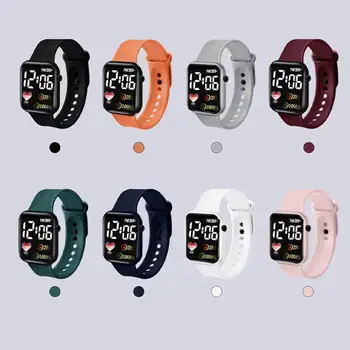 LED Skaitmeninio Laikrodžio Sporto Moterims Vandeniui Ponios Smart Watch Mados Atsitiktinis Vyrų Fitneso Elektroninis Laikrodis PK D20 Y68 D13