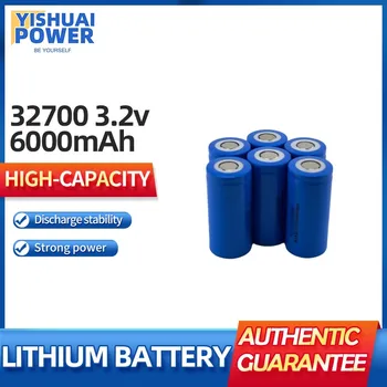 Lifepo4 32700 ląstelių Baterija 3.7 v 6000mah li jonų 6000 mah įkraunama ličio geležies fosfato baterijos
