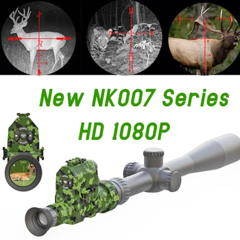 Megaorei NK007 2023 Naujas 1080P Naktinio Matymo Žiūronai Medžioklės Kameros Aprėptis 