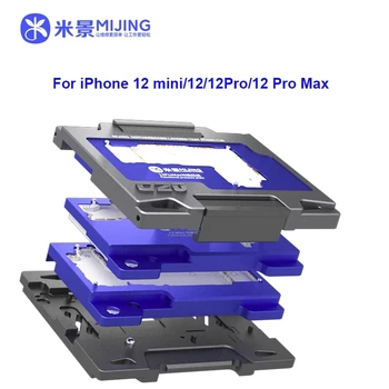 MiJing iPhone XS Max/11/12/13 Pro MAX/14 Plius Logika Valdybos Funkcijos tyrimai Viršutinės/Apatinės Plokštės Testeris Priežiūros Rungtynių