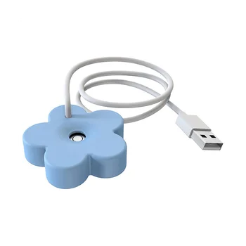 Mini Nešiojamas Drėkintuvas su USB Laidu Sandarinimo Dizaino Tankless Drėkintuvas Kelionės Asmens Drėkintuvas, Miegamojo Mėlyna