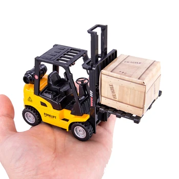 Miniatiūriniai Šakutės Sunkvežimio Modelis, Vaikų Žaislas Inžinerijos Truck, Šakiniai Žaislas Automobilių Inžinerijos Automobilio Nustatyti vaiko Gimtadienio Dovanų Kolekcija