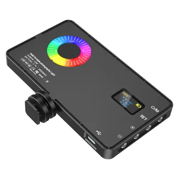 Mobile Live Transliacijos Užpildyti Šviesos Profesionalaus Fotografavimo Vlog Live Transliacijos su Prekių Atmosfera Šviesos RGB 24 Šviesos Efektas Režimai