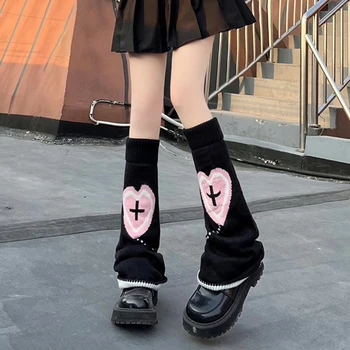 Moterų Megzti Kojų Šildytuvus Merginos Japanese Lolita Preppy Stilius Kojų Šildytuvus Kietas Dryžuotas Kawaii Briaunoti Kojų Šildytuvus

Moteriški Jaukus