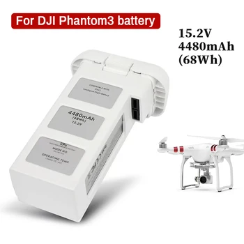 NAUJAS 15.2 V 4480mAh Drone Baterija DJI Phantom 3 SE Protingas Skrydžio Li-Po Baterija Profesinį Standartą RC Drone Priedai