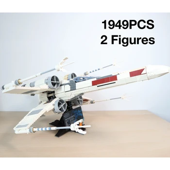 NAUJAS 75355 X Wing Fighter Rinkinys bangunan klasik mainan konstruksi pesawat ruang angkasa Planefighter blok bata mainan untuk anak-a
