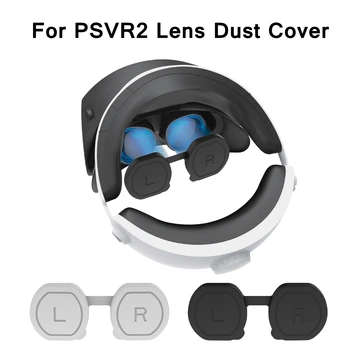 Objektyvas nuo Dulkių nepraleidžiantis Dangtelis PSVR2 VR Stiklai Anti-įbrėžimams atsparus Vandeniui Silikonas Apsaugos Bžūp P-S VR2 PS (VR), 2 Priedai