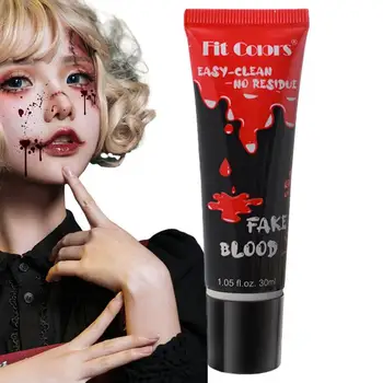 Pranešk Apie Netikrą Kraujo Skalbti Etape Netikras Kraujas Varva Kraujo Realistiškas Poveikį Cosplay Kraujo Išdaiga Rekvizitai Zombie Vampyras Cosplay