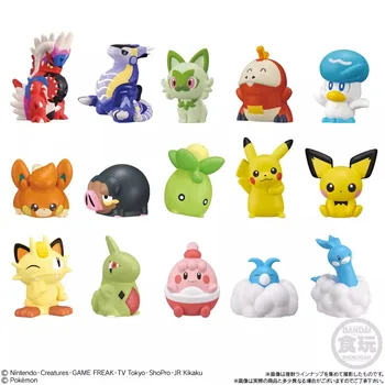 Prekės Sandėlyje Originalus ACGBOX, BANDAI Pocket Monstras VAIKAI Pikachu Meowth Anime Simbolių Q Versija Modelį, Kolekcines, Žaislai