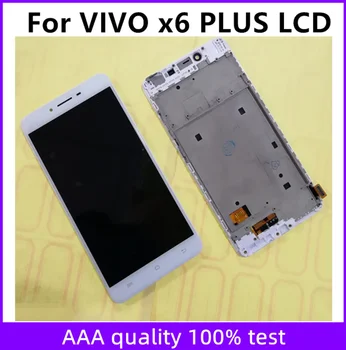 TFT Už VIVO x6 PLIUS LCD Ekranas+Touch Ekranas+rėmelis skaitmeninis keitiklis Asamblėjos Pakeitimo Reikmenys telefono 5.7