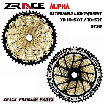 ZRACE ALFA EX 12s XD Kasetės 12 Greičio MTB dviratį laisvosios eigos 10-50T 10-52T - Gold,suderinamas su 